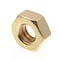 Prime-Line Machine Screw Nut, 1/4"-20, Brass, Brass, 25 PK 9074496 - alternate 1